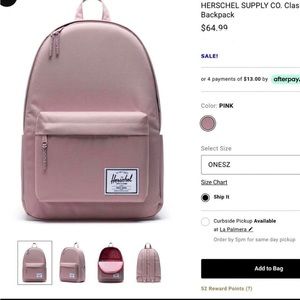 Bareky used Herschel backpack XL